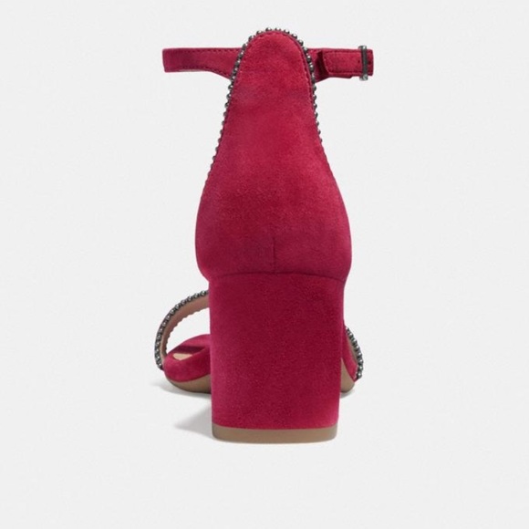 COACH Maddie Strappy Sandal Heels - Picture 2 of 8